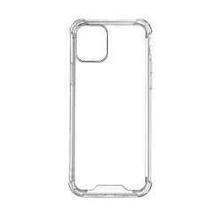 Capa de Silicone com Cantos Rígidos para Apple iPhone 12 Transparente Capa de Silicone com Cantos Rígidos para Apple iPhone 12 Transparente